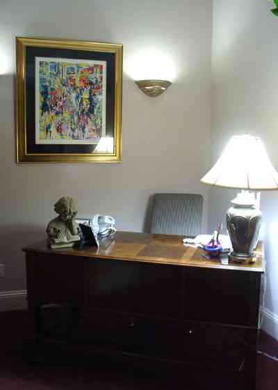 Aragon:-591-Aragon-Street_11.jpg:  desk, office, leroy neiman, concealed lighting