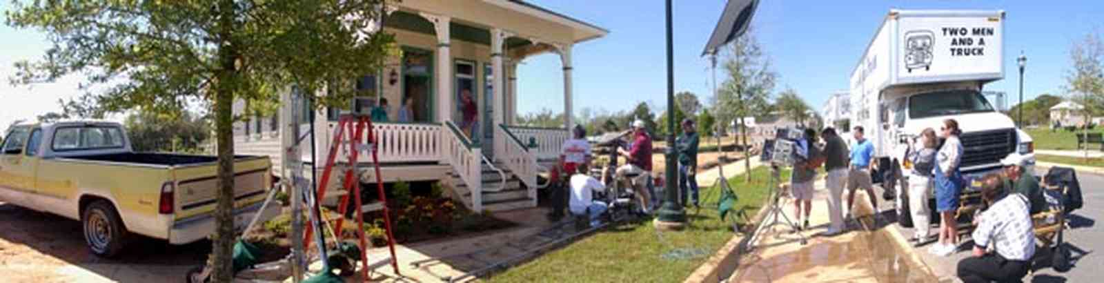 Aragon:-Jordan-Financial-Services_tmaat07.jpg:  victorian house, victorian front porch, film commercial, aragon development, historic district, escambia county