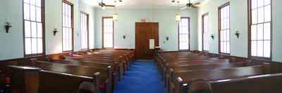 Bagdad:-Methodist-Church_08.jpg:  victorian church, church pew