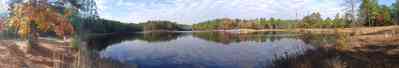 Century:-Bluff-Springs-Campground_02.jpg Century:-Bluff-Springs-Campground_02.jpg: oak trees, pine trees, rural scene, lake, pond