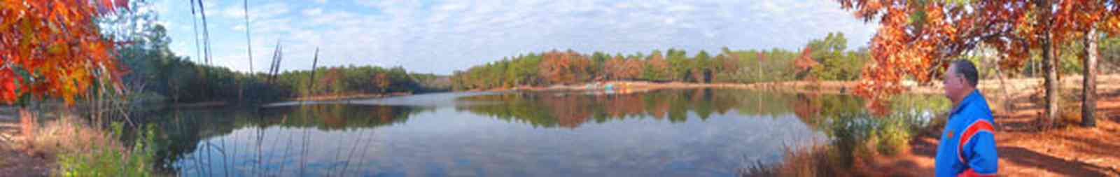 Century:-Bluff-Springs-Campground_03.jpg:  mayor bennie barnes, lake, pond, oak tree