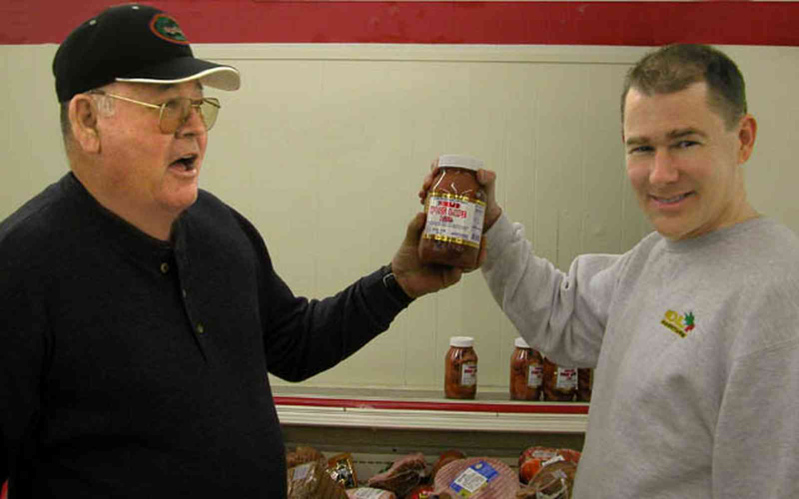 Century:-Piggly-Wiggly-Supermarket_05.jpg:  bennie barnes, pig lips, pork, tom roush, , , 