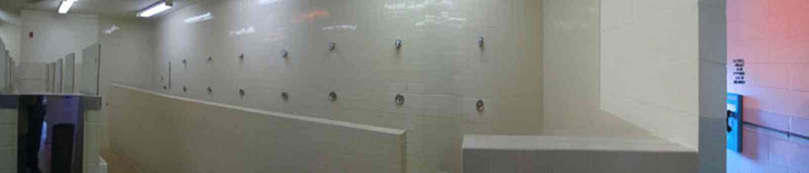 Century:-Prison_33.jpg:  inmate, prisoner, prison, captive, bathroom, shower, century