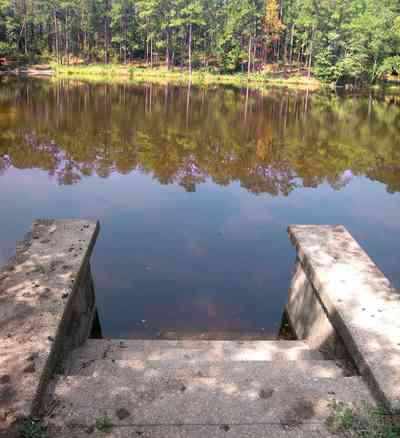 Century:-Tannenheim_31a.jpg:  lake, pond, steps, swimming hole, swimming pool, artisan springs, mansion, plantation