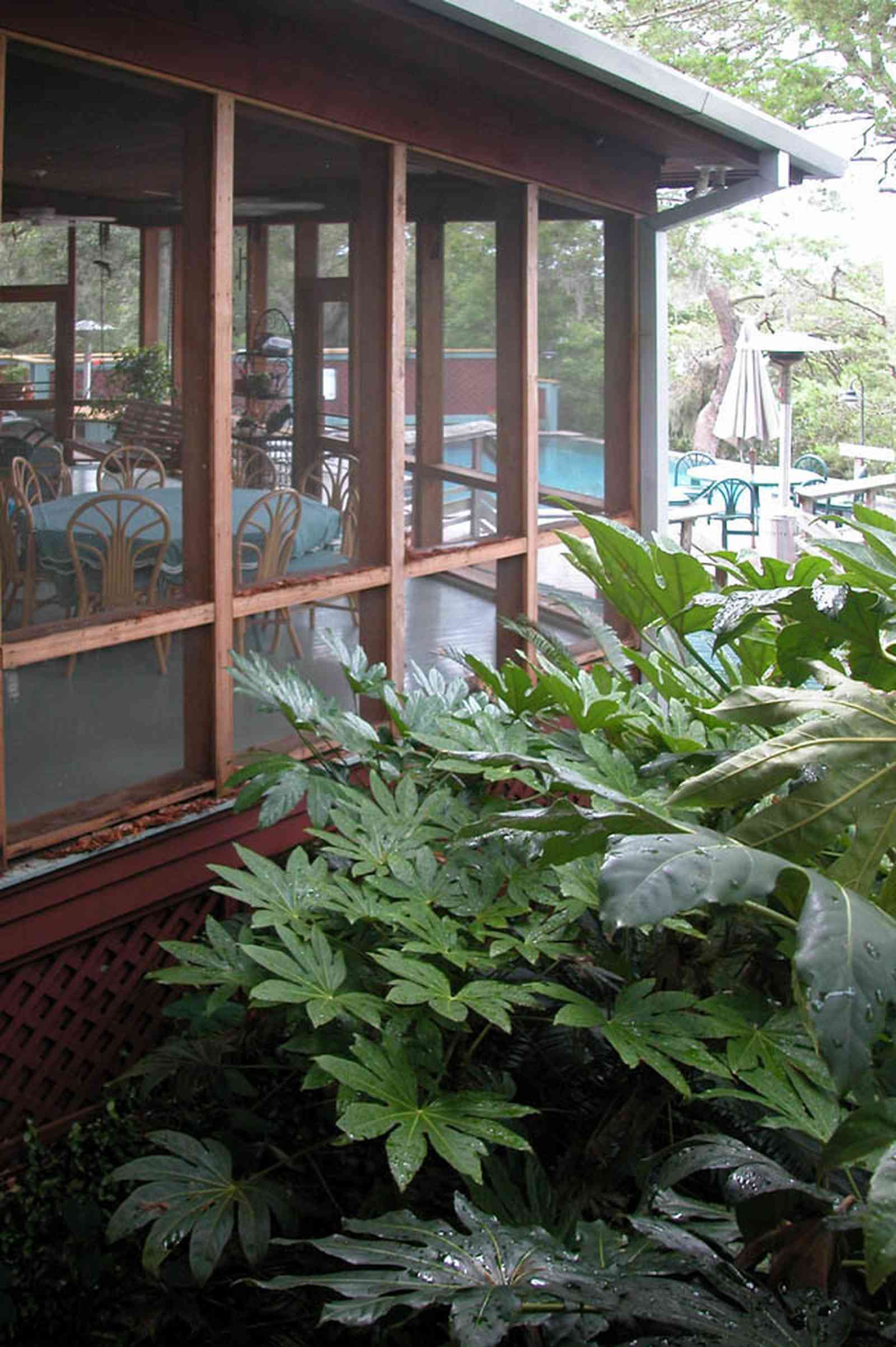 Gulf-Breeze:-92-High-Point-Drive_17.jpg:  screened-in porch, deck, swimming pool, gulf overlook, santa rosa county, 