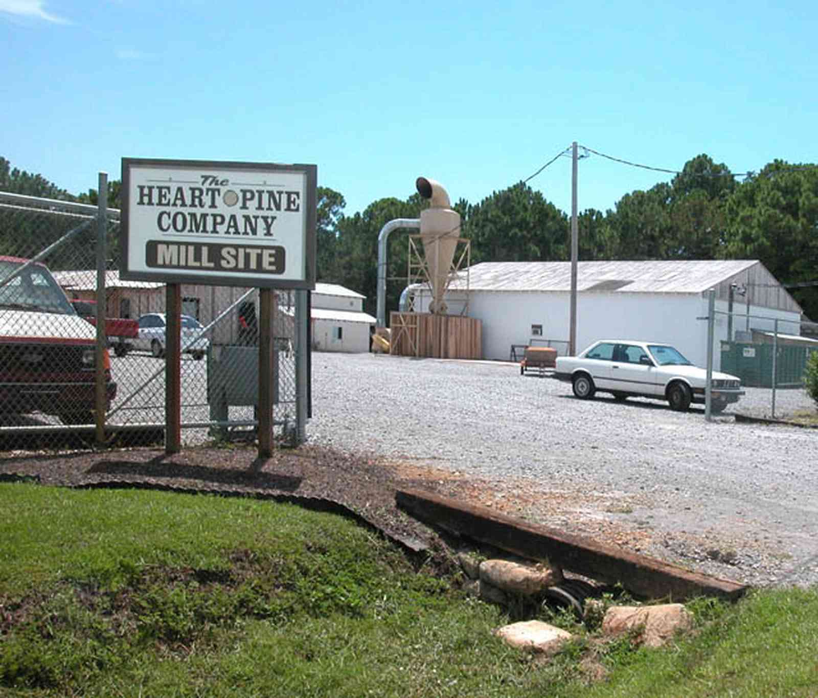 Gulf-Breeze:-Heart-Pine-Lumber-Mill_00.jpg:  pine tree, virgin heart pine, pecky cypress, black pine,long-leaf pine, mill, lumber mill, lumber, drying rack