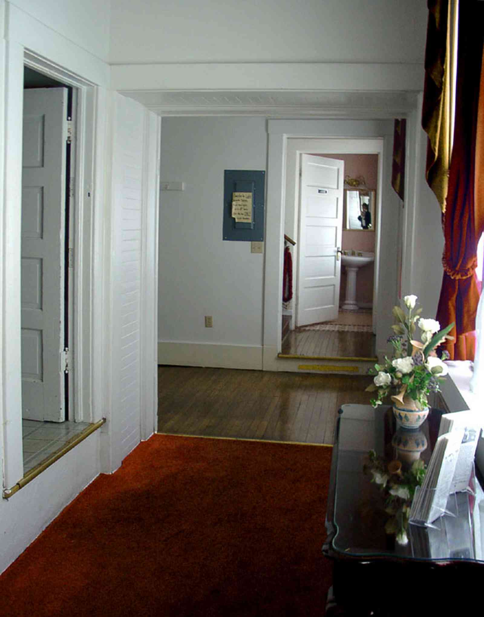 Milton:-Historic-District:-Imogene-Theatre_10.jpg:  upstairs, draperies, bathroom, stage
