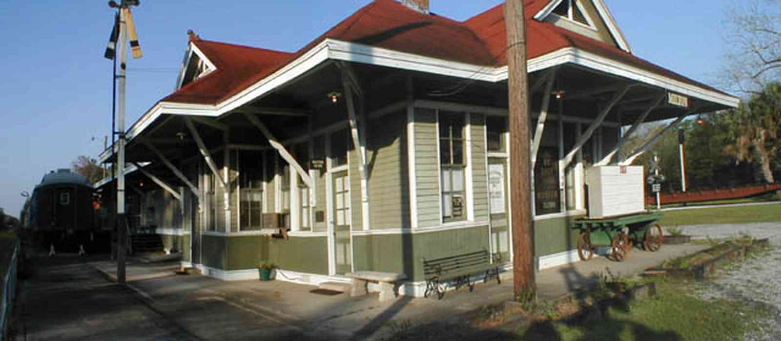 Milton:-L-N-Train-Depot_03.jpg:  train station, csx rail line, caboose, train crossing