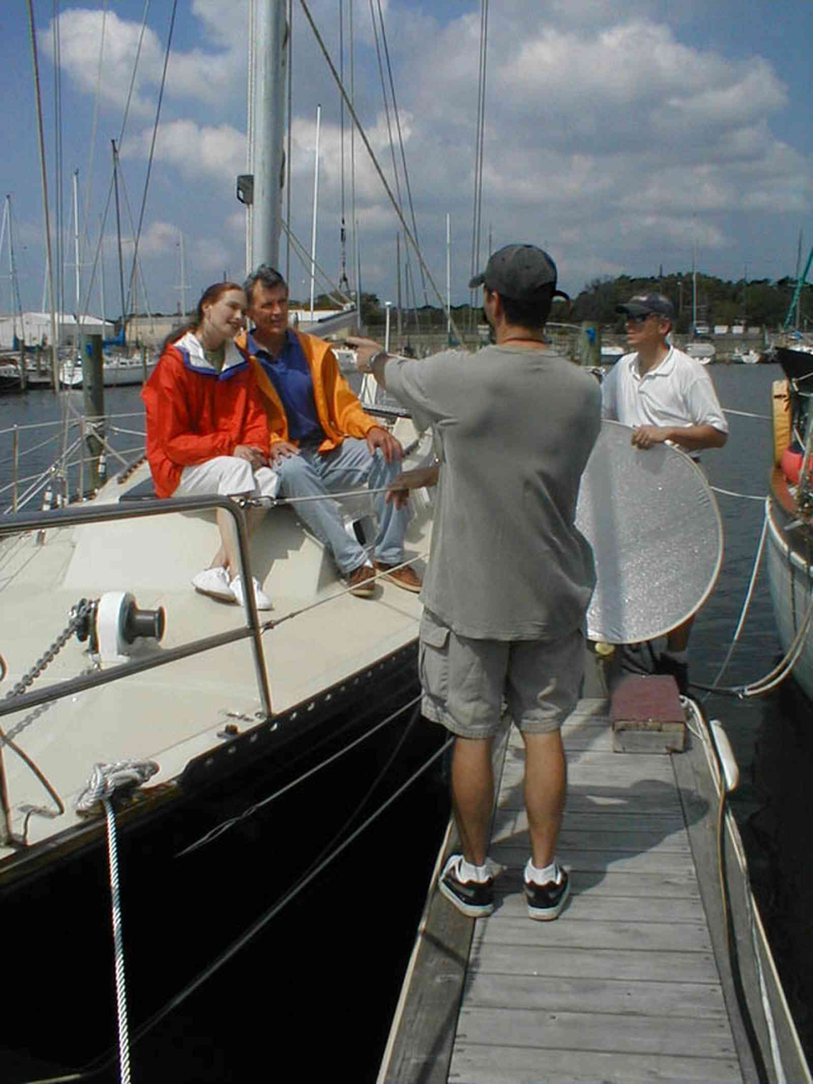 Naval-Air-Station:-Bayou-Grande-Marina_01.jpg:  sail boat, yacht, film crew, director, photographer, actor, model