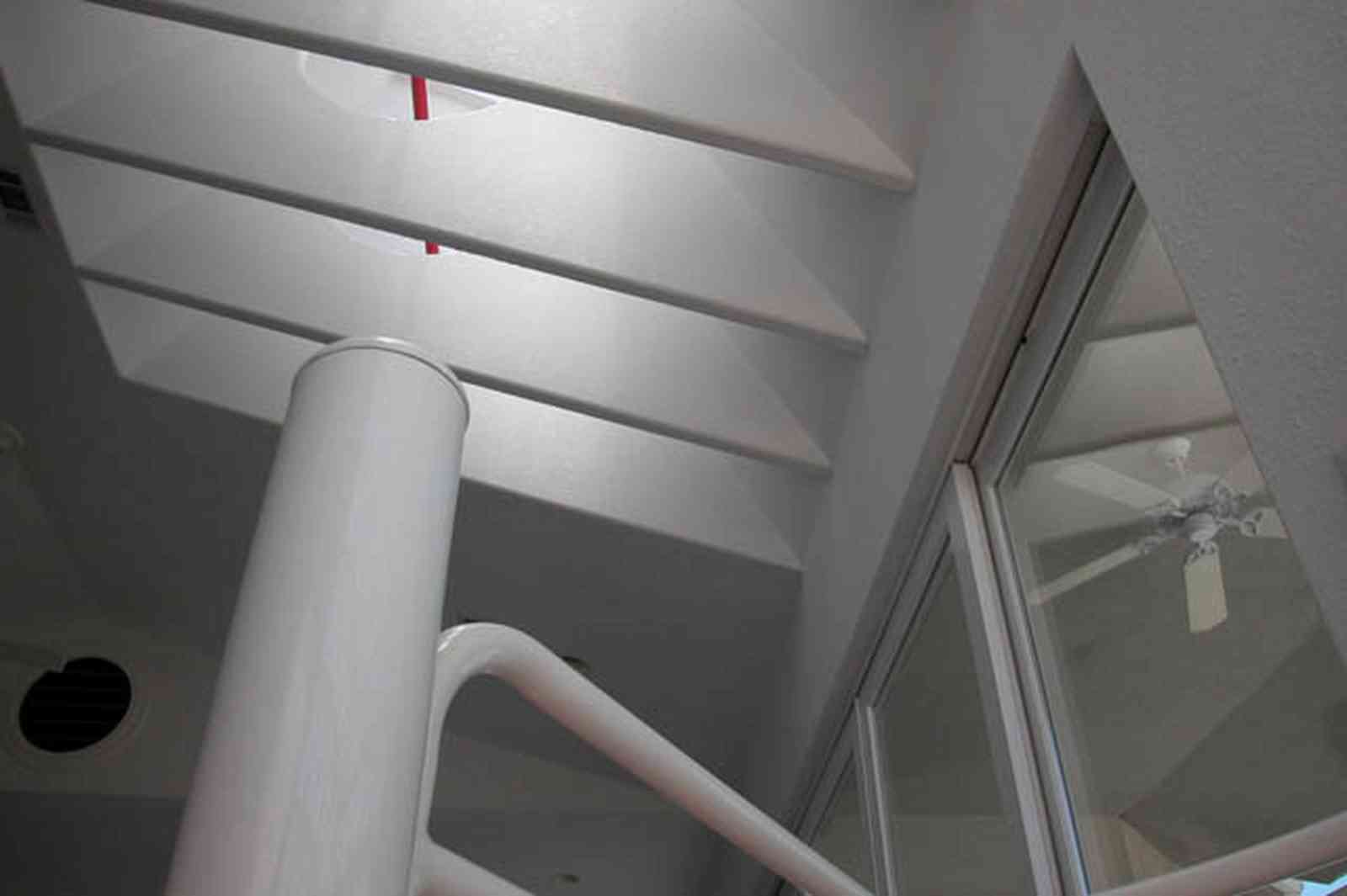 Navarre:-7332-Grand-Navarre-Blvd_41.jpg:  art deco house, deco decor, glass doors, skylights, beach house, santa rosa sound