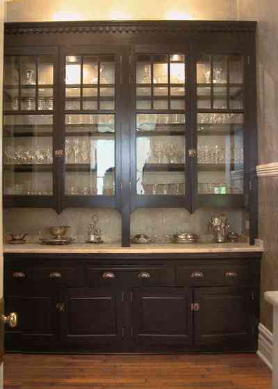 North-Hill:-116-DeSoto-St_02k.jpg:  butler's pantry, silverware, display cabinet, crystal, pantry