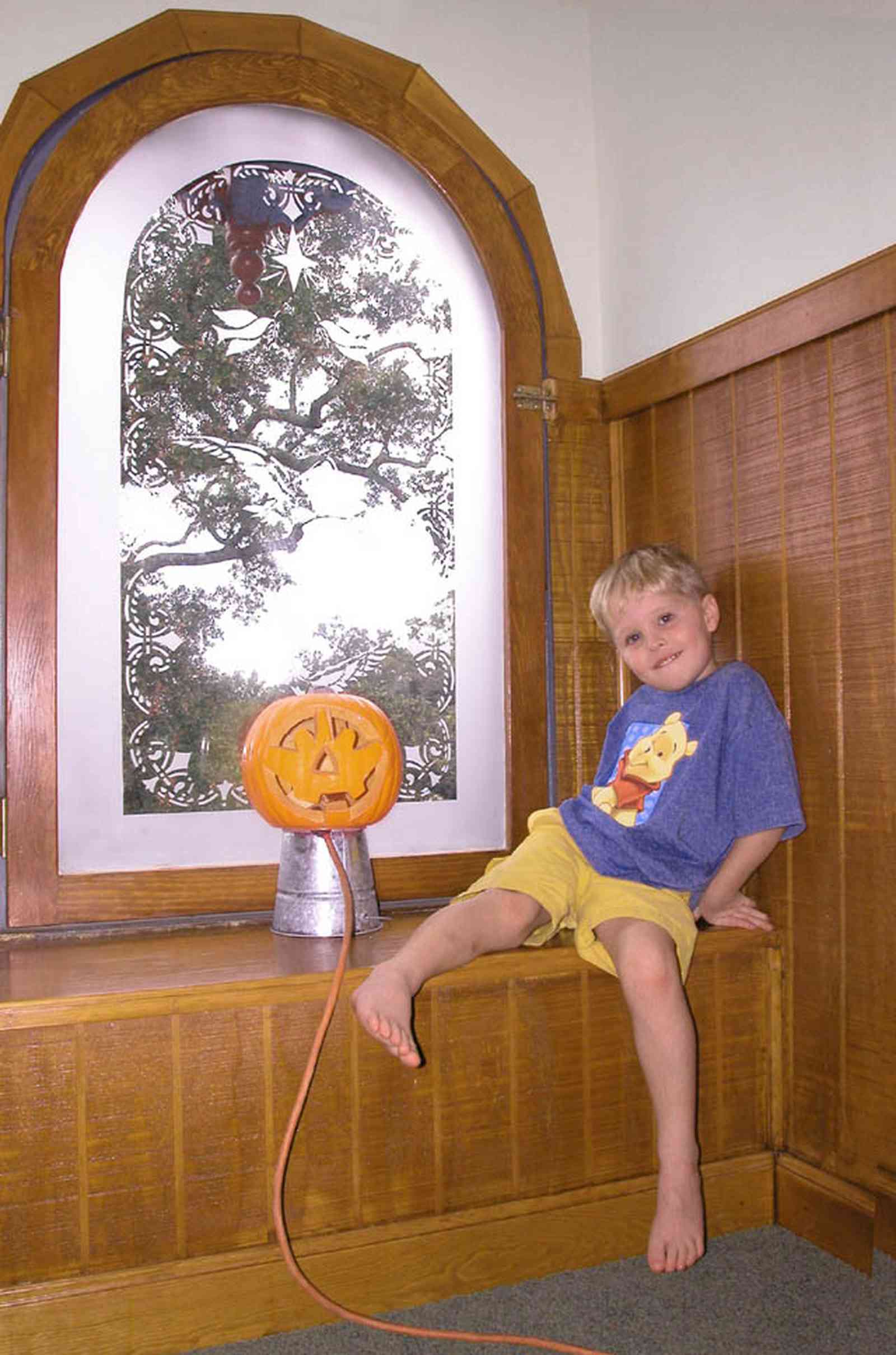 North-Hill:-52-West-Gonzalez-Street_35.jpg:  halloween, stained glass window, window seat, trevor, attic