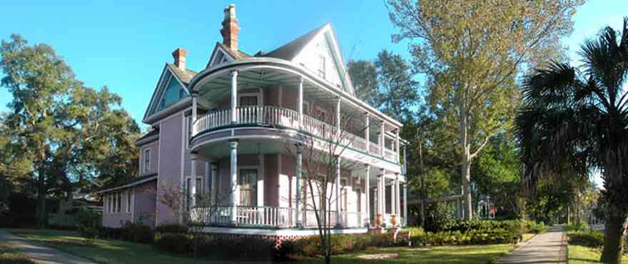 North-Hill:-620-North-Barcelona-Street_01.jpg:  queen anne architectural style, palm tree, victorian front porch, 