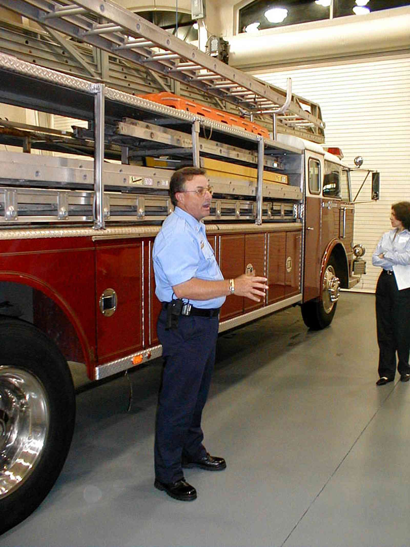 Old-East-Hill:-Firehouse-Number-One_04.jpg:  firehouse, fire engine, fire hose, fireman, hook and ladder, fireman