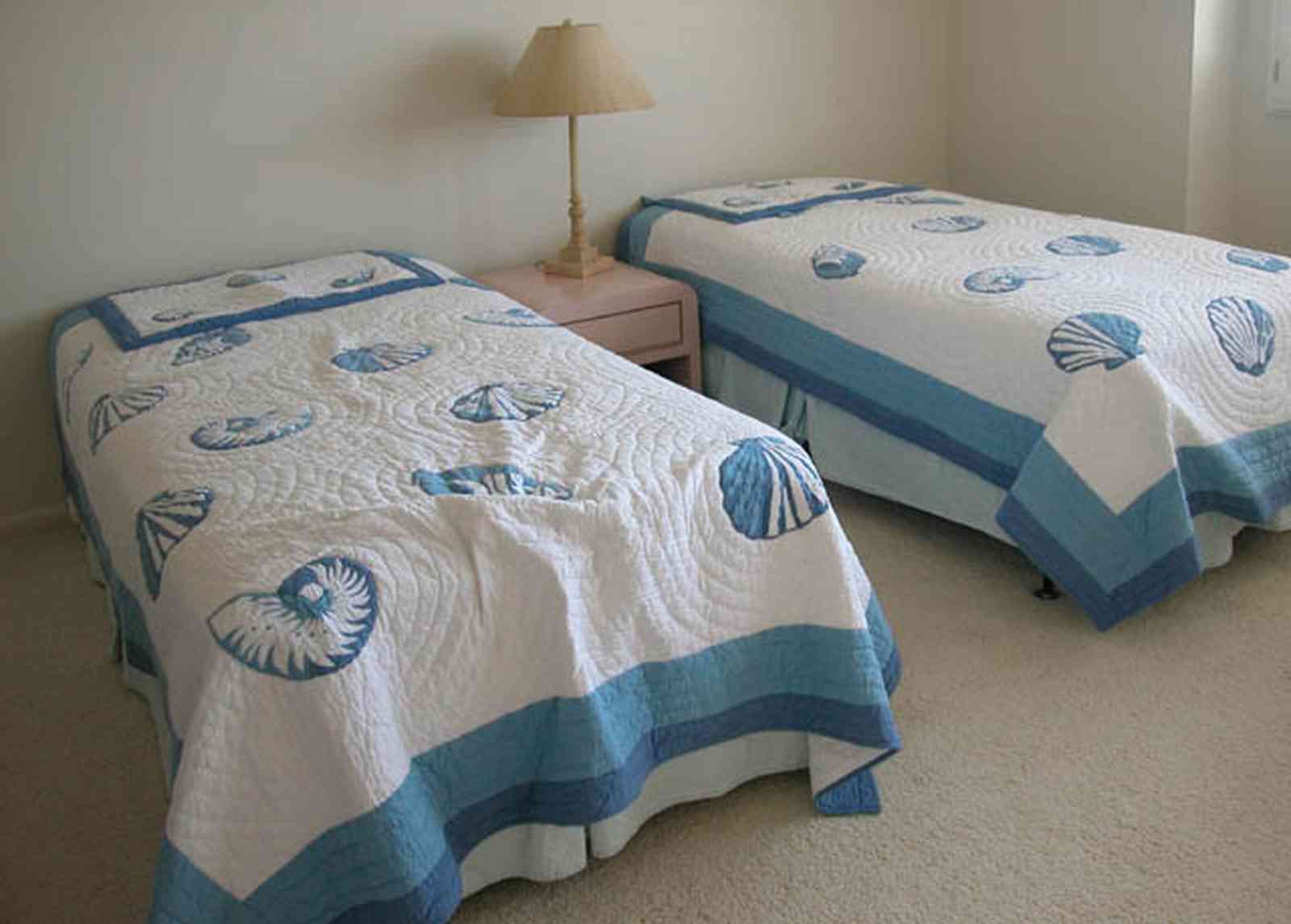 Pensacola-Beach:-1212-Ariola-Drive_21.jpg:  children's bedroom, quilt, beach house, gulf of mexico