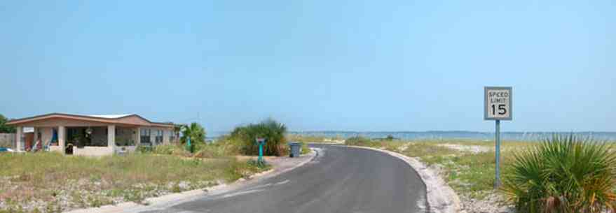 Pensacola-Beach:-Rio-Vista-Drive_01.jpg:  pensacola beach, beach front drive, 1950's architecture, palm tree