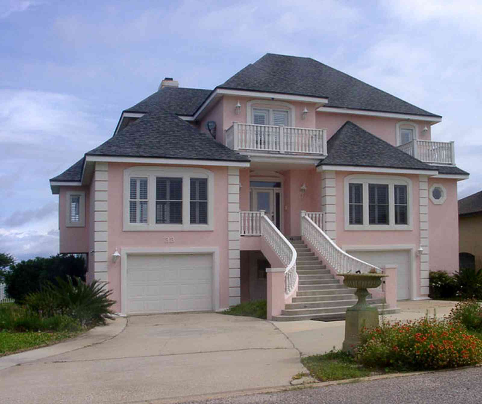 Pensacola-Beach:-Sugar-Bowl-Subdivision_08.jpg:  santa rosa sound, italienate villa, mediterrean style architecture, santa rosa sound, sugar bowl subdivision