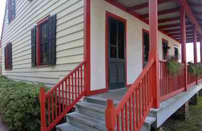 Pensacola:-Historic-Pensacola-Village:-LaValle-House_05.jpg:  porch, railings, shutters, gulf coast cottage, pensacola historic village