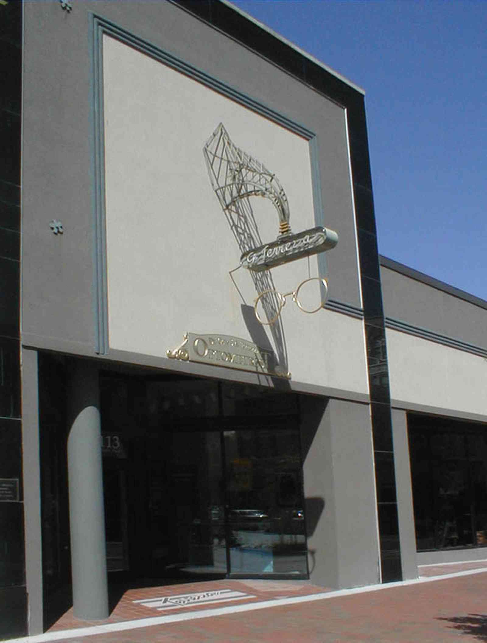 Pensacola:-Palafox-Historic-District:-Dr-Terrezza_03.jpg:  art deco architecture, glasses, optometrist, doctor'f office, palafox place, pensacola