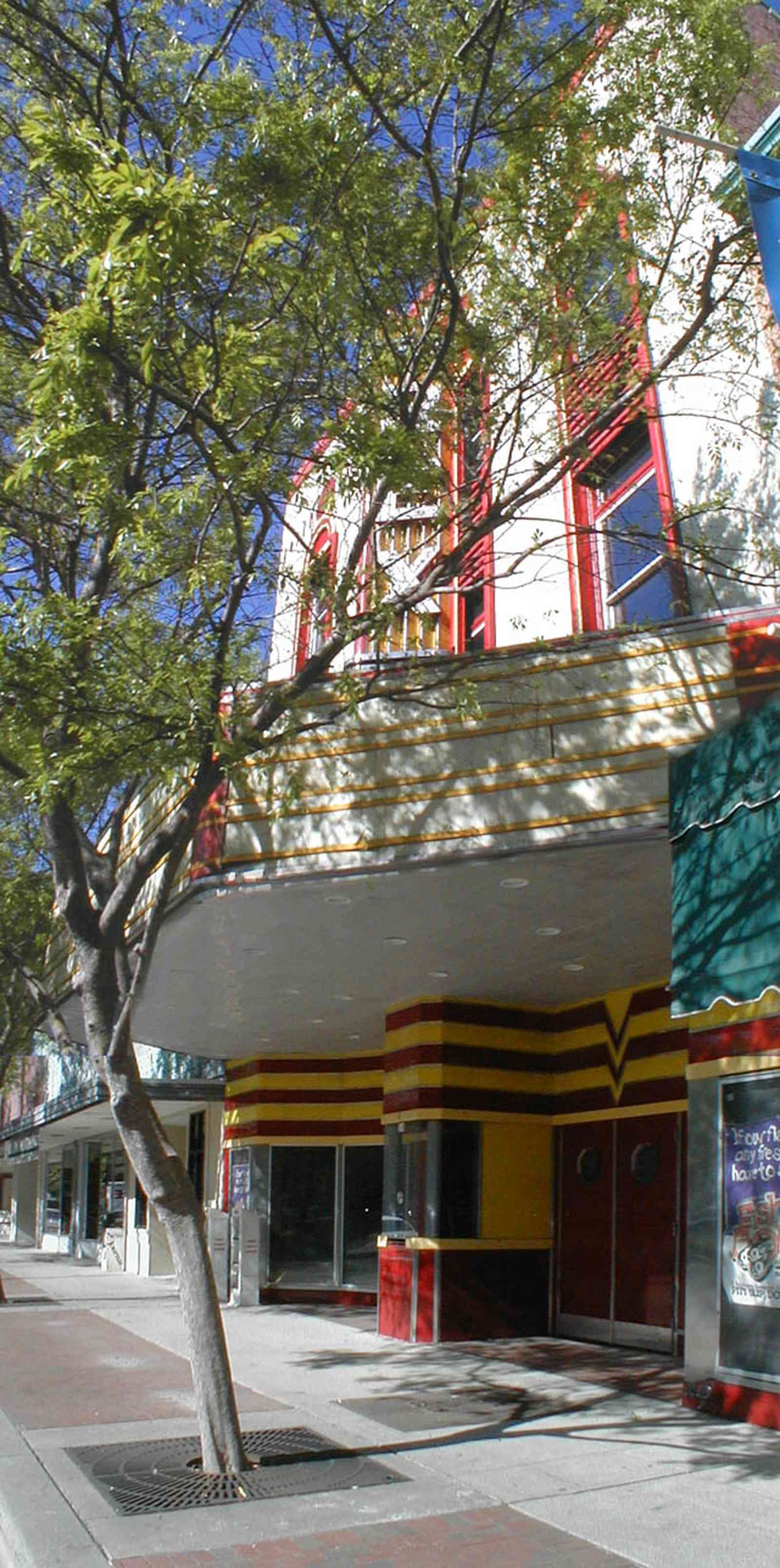 Pensacola:-Palafox-Historic-District:-Rex-Theatre_01.jpg:  movie marque, movie theatre, marque, facade, art deco, 1930ss architectural style, 