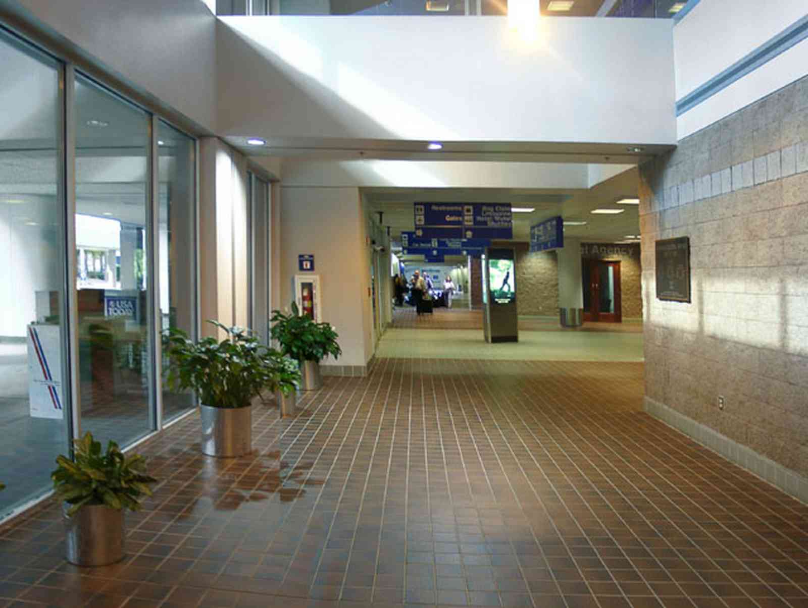 Pensacola:-Regional-Airport_04.jpg:  airport, ticketing counter, jet plane, airport