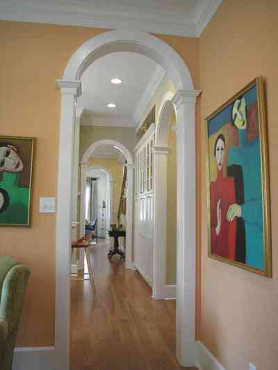 Pensacola:-Seville-Historic-District:-202-Cevallos-Street_21.jpg Pensacola:-Seville-Historic-District:-202-Cevallos-Street_21.jpg: arcade, heart pine floors, kitchen, den, family room, heart pine floors, hallway, staircase