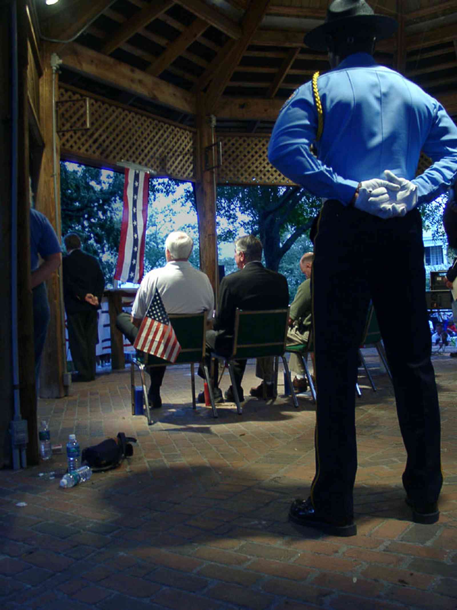 Pensacola:-Seville-Historic-District:-Seville-Square_15.jpg:  patriotic, american flag, rotc