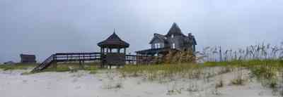 Perdido-Key:-Gothic-House_03.jpg:  victorian house, dunes, sea oats