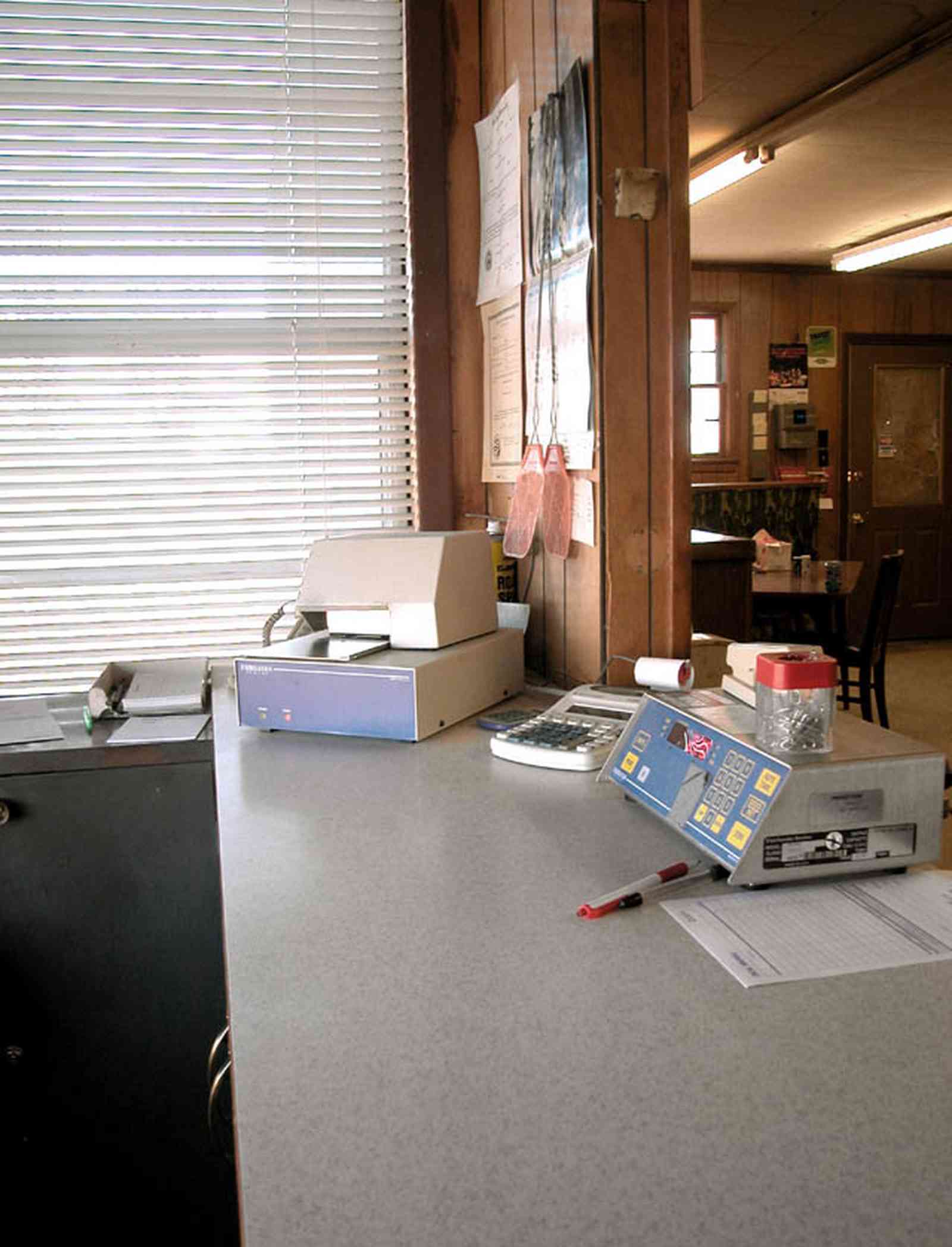 Walnut-Hill:-Escambia-Grain-Corp_15.jpg:  grain elevator, wheat, corn, soy beans, tower, loading dock, farmers, office, check-in, weigh-in, scales, seed, fertilizer