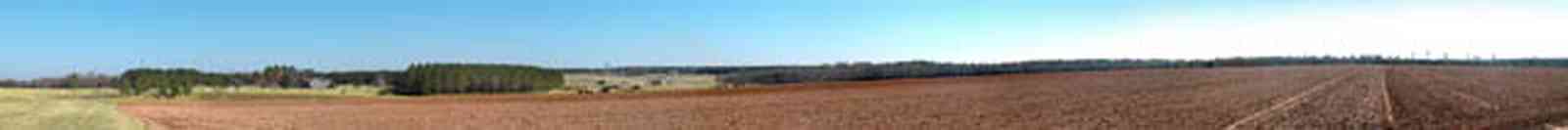Walnut-Hill:-Cunningham-Farm_01.jpg:  plowed fields, hay field, winter wheat, pine trees, farmland, farm